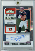 2023-panini-contenders-playoff-ticket-chase-brown-105-149-auto-rookie-rc-football-card