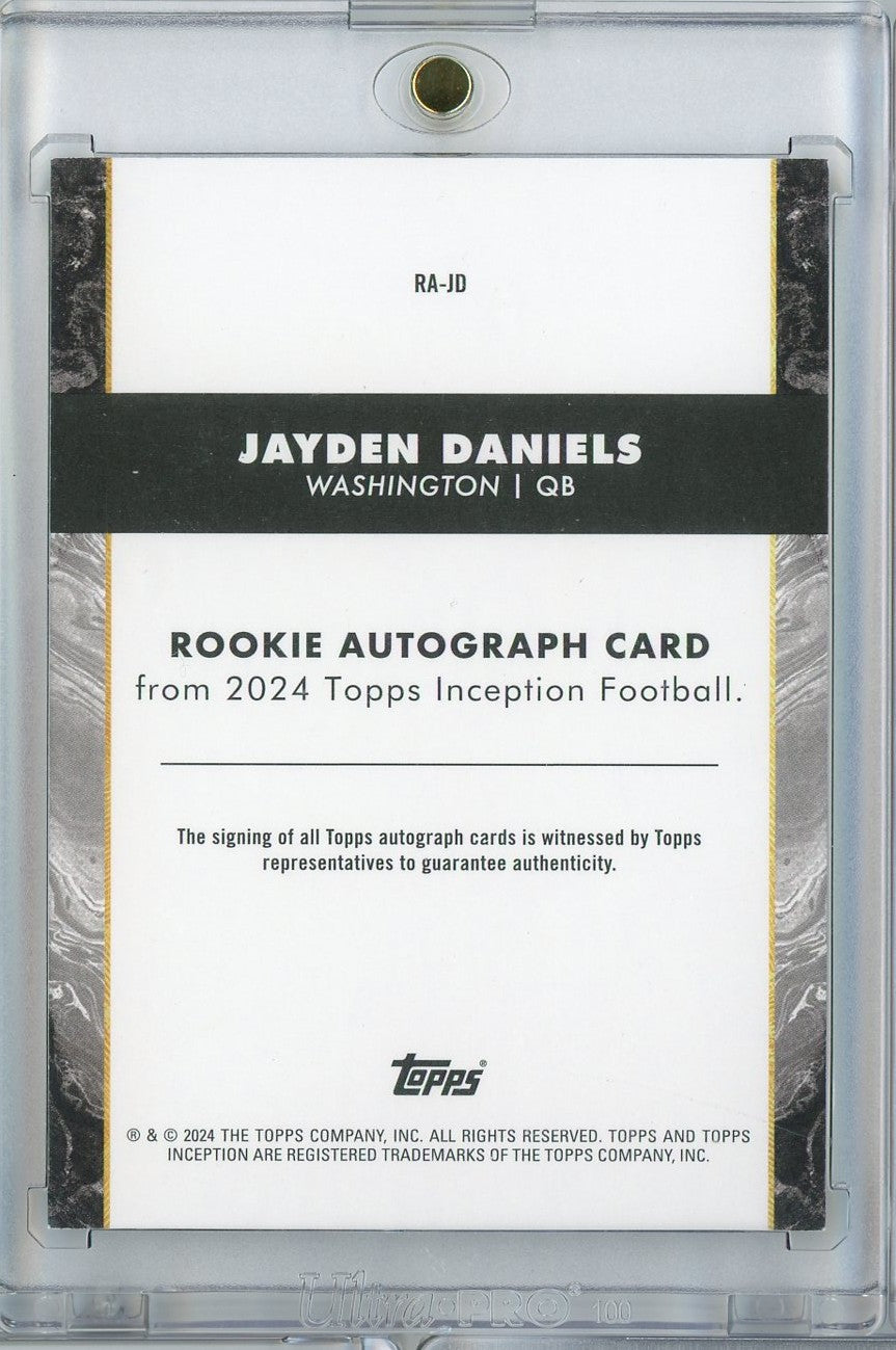 2024-topps-inception-jayden-daniels-ra-jd-auto-washington-commanders-rookie-rc-football-card
