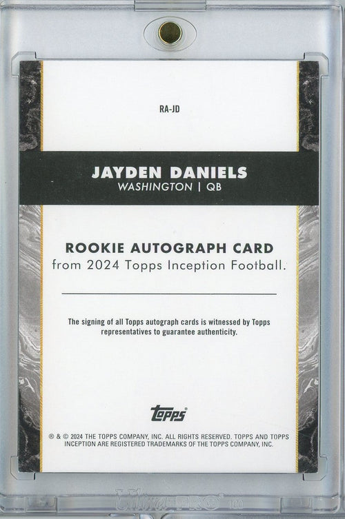 2024-topps-inception-jayden-daniels-ra-jd-auto-washington-commanders-rookie-rc-football-card