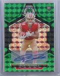 2024-panini-mosaic-ricky-pearsall-331-25-25-green-auto-rookie-rc-football-card