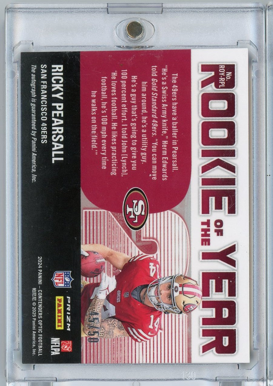 2024-panini-contenders-optic-ricky-pearsall-royrpl-auto-50-rookie-rc-football-card