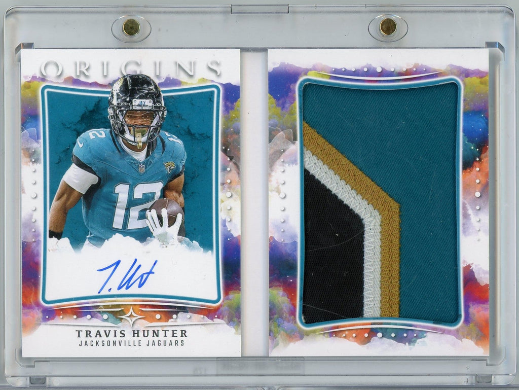 2025-panini-origins-rookie-booklet-patch-autographs-travis-hunter-rbpa-thu-49-rpa-auto-rookie-rc-football-card