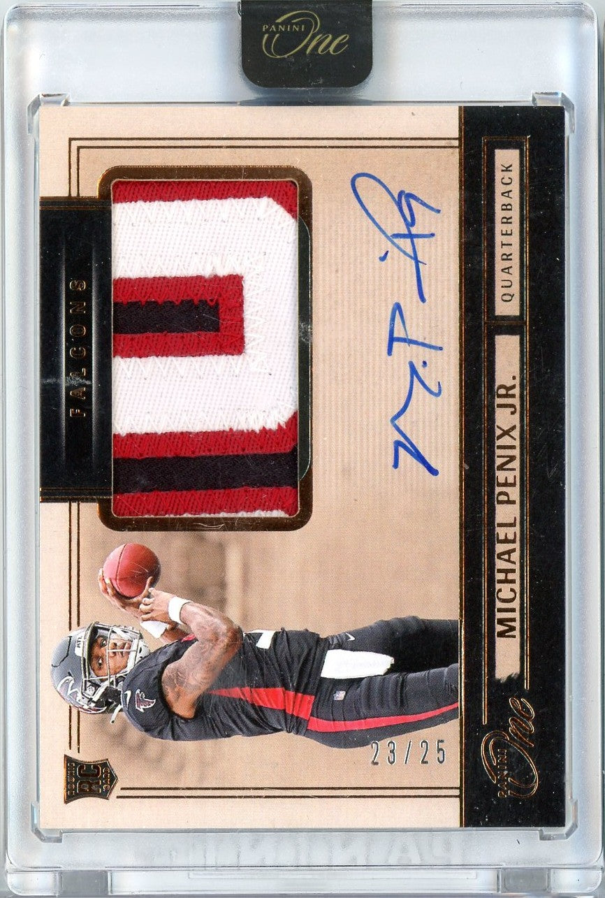 2024-panini-one-michael-penix-jr-2-25-rpa-rookie-patch-auto-rookie-rc-football-card