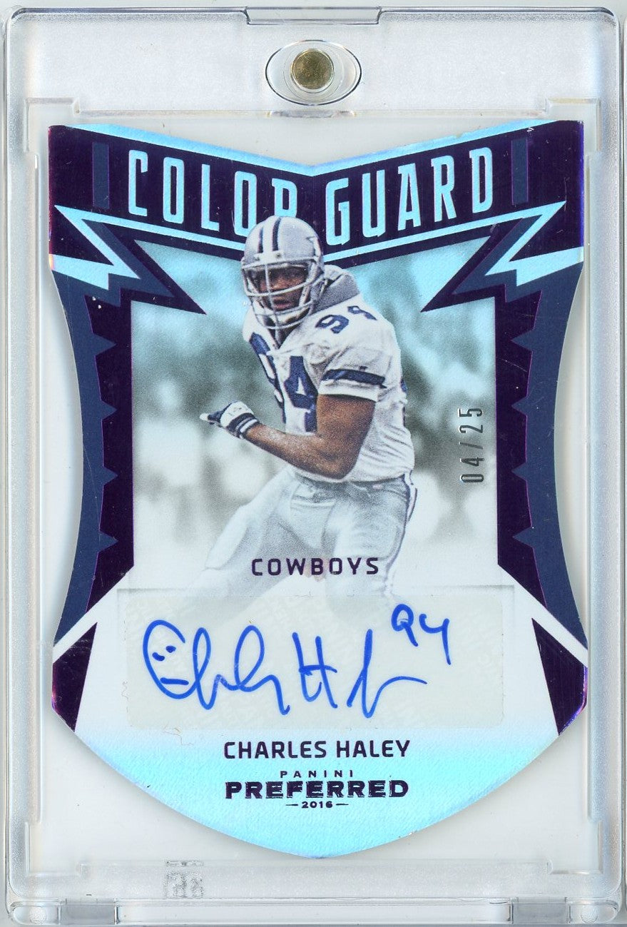 2016-panini-preferred-football-color-guard-purple-charles-haley-222-25-auto-football-card