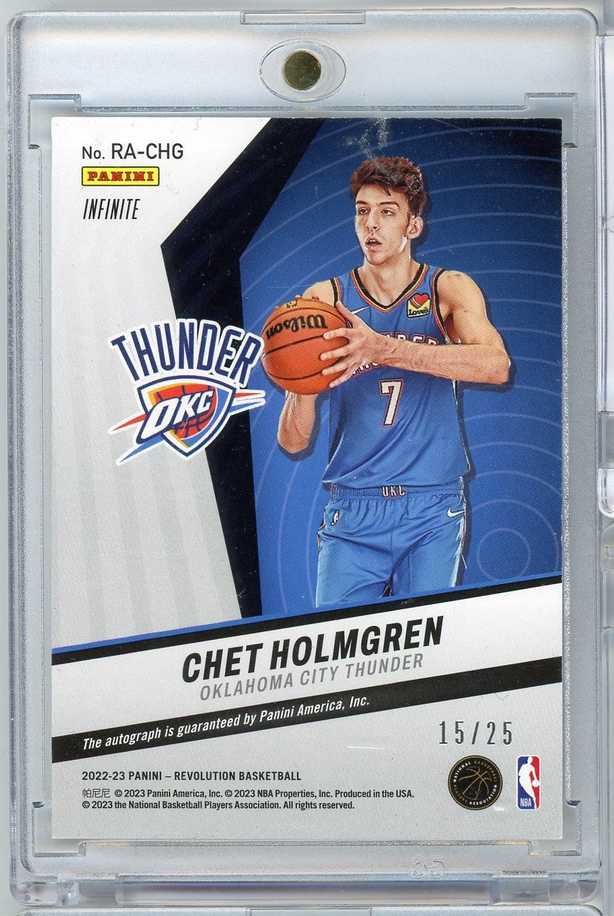 2022-panini-revolution-chet-holmgren-rachg-25-infinite-auto-rookie-rc-basketball-card