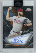 2021-topps-chrome-black-zack-wheeler-cbazw-25-orange-auto-philadelphia-phillies-baseball-card