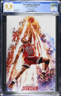 Michael Jordan #1 Fame Series CGC 9.9 Ultraraw26 CBQ Trade Variant #63/63