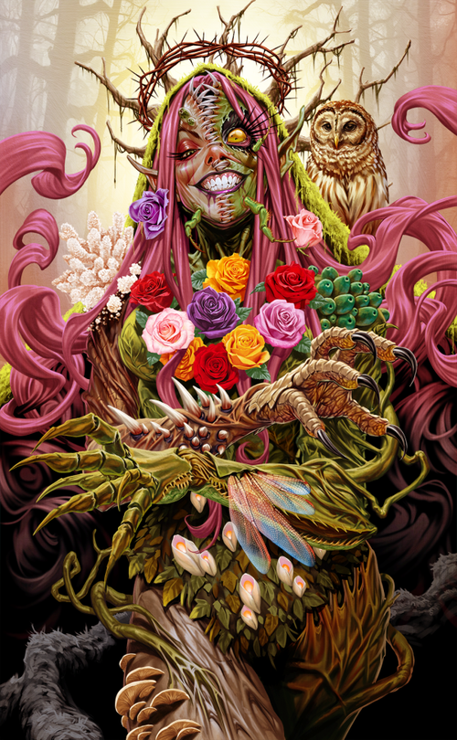 Poison Ivy Flowers Variant Cover Megacon Exclusive