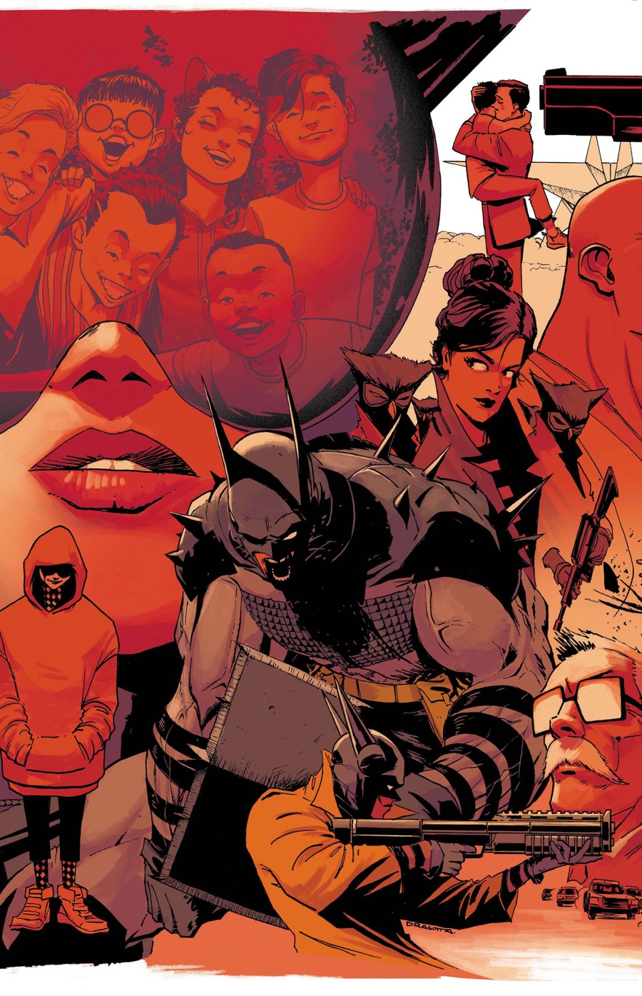Absolute Batman #25 Cover I Nick Dragotta Middle Connecting