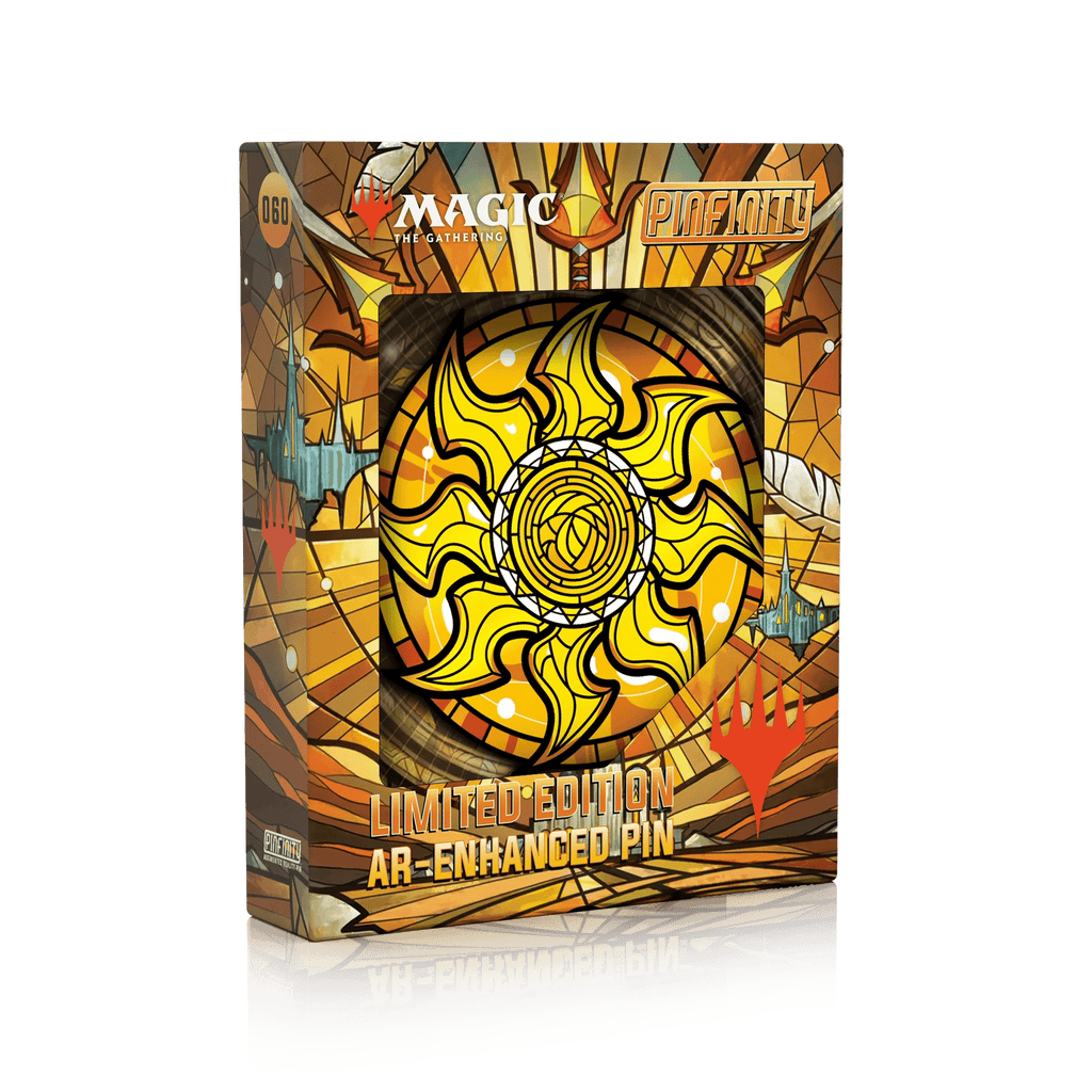 Magic: the Gathering - Stained Glass Plains Pin