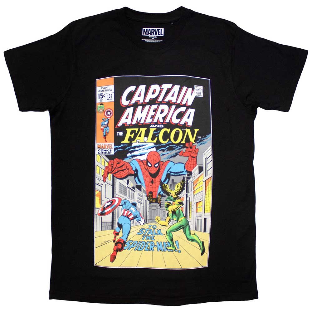 Marvel Comics Captain America & Falcon Comic Cover [T-Shirt]