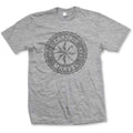 Marvel Comics Captain Marvel Grey Circle [T-Shirt]