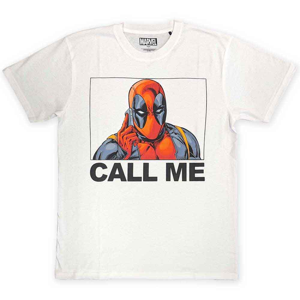 Marvel Comics Deadpool Call Me [T-Shirt]