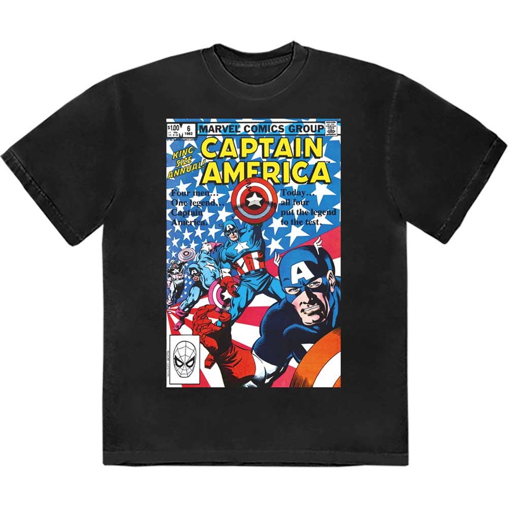 Marvel Comics Many Captain Americas Comic Cover [T-Shirt]