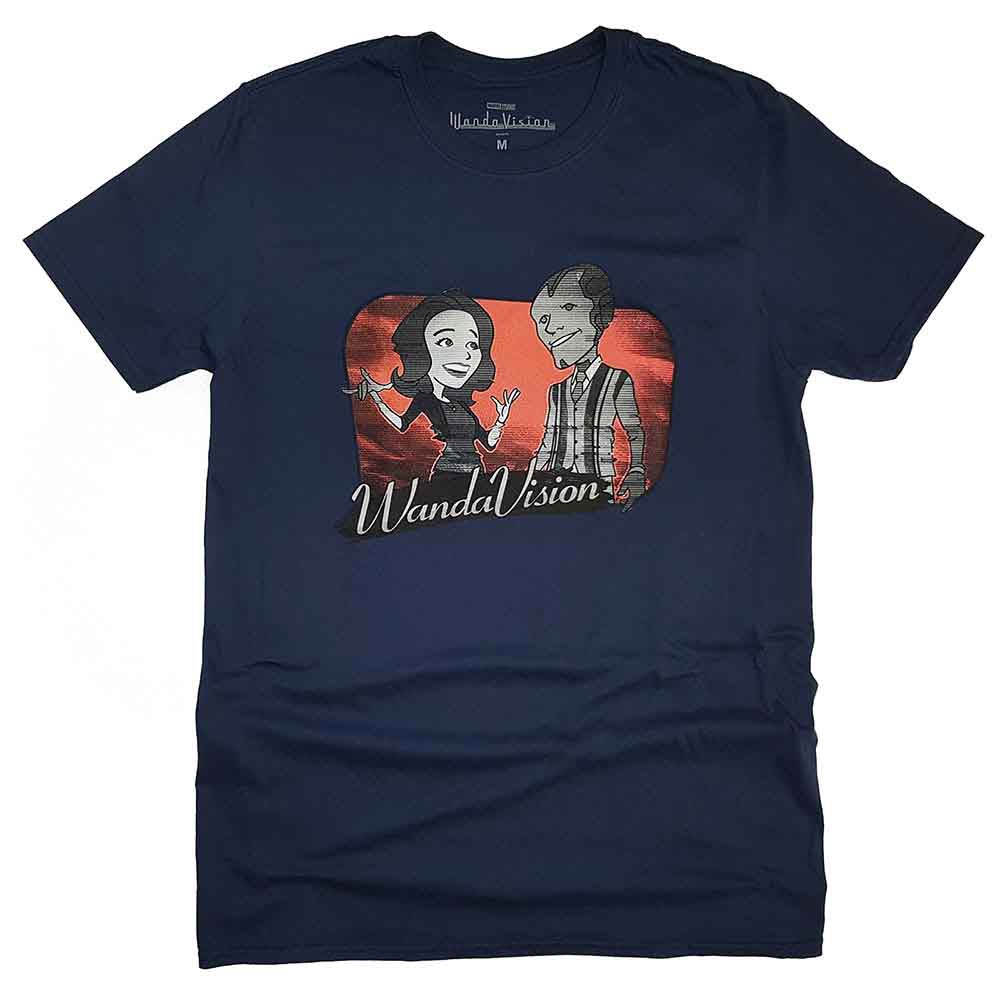 Marvel Comics WandaVision Red Logo Cartoon [T-Shirt]