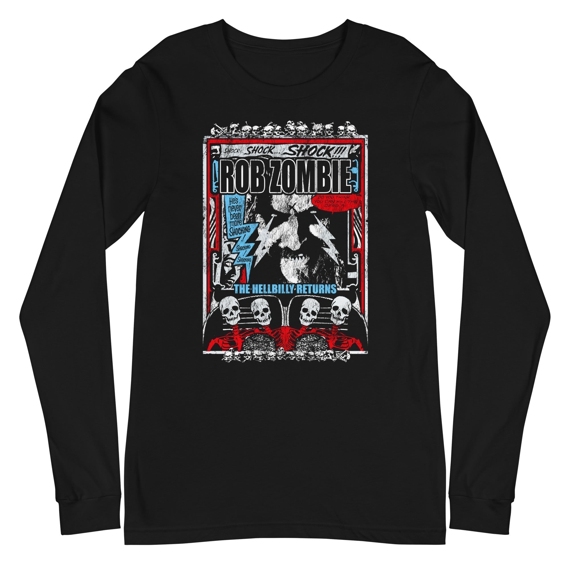 MERCHMOMENT Rob Zombie - Comic Book Long Sleeve T-Shirt [Apparel]