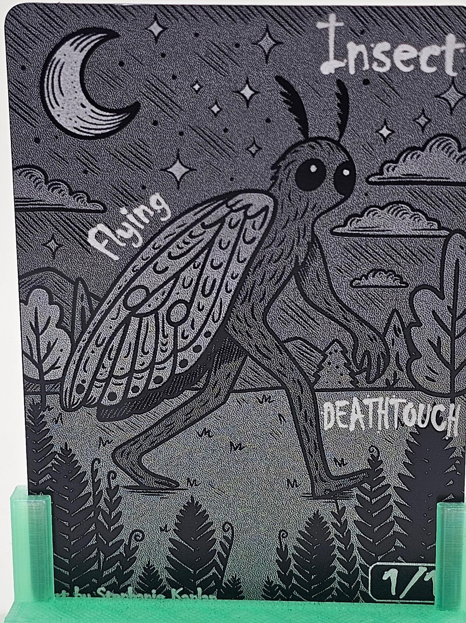 Mothman Metal Token
