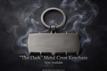 The Dark Metal Crest Keychain