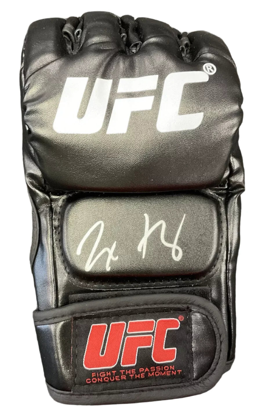 autographed-signed-max-holloway-ufc-mma-black-fighting-glove-beckett-bas-coa-auto