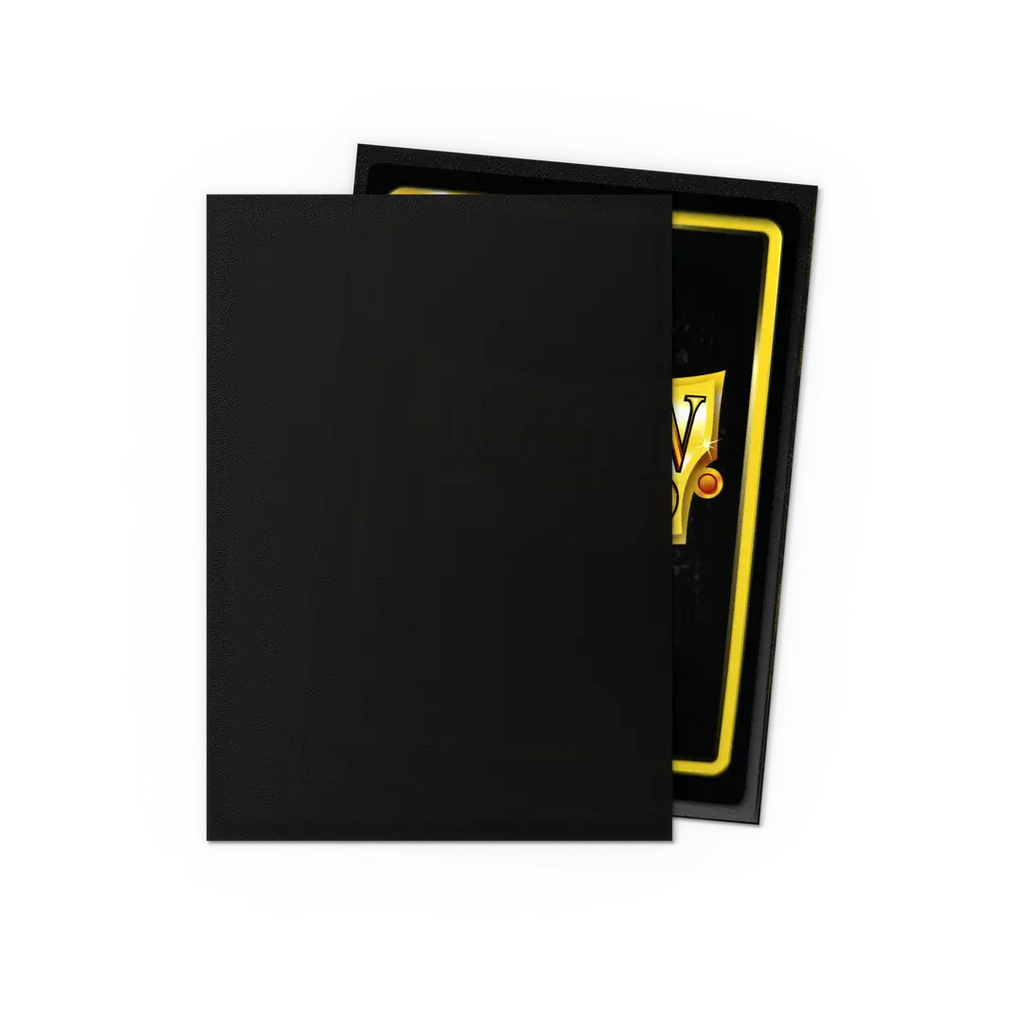 black-non-glare-matte-sleeves-standard-size