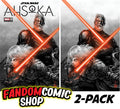 STAR WARS: AHSOKA #1 (TAKASHI OKAZAKI EXCLUSIVE TRADE/VIRGIN VARIANT SET)(PART 1 OF 8 ~ BAYLAN SKOLL & SHIN HATI)