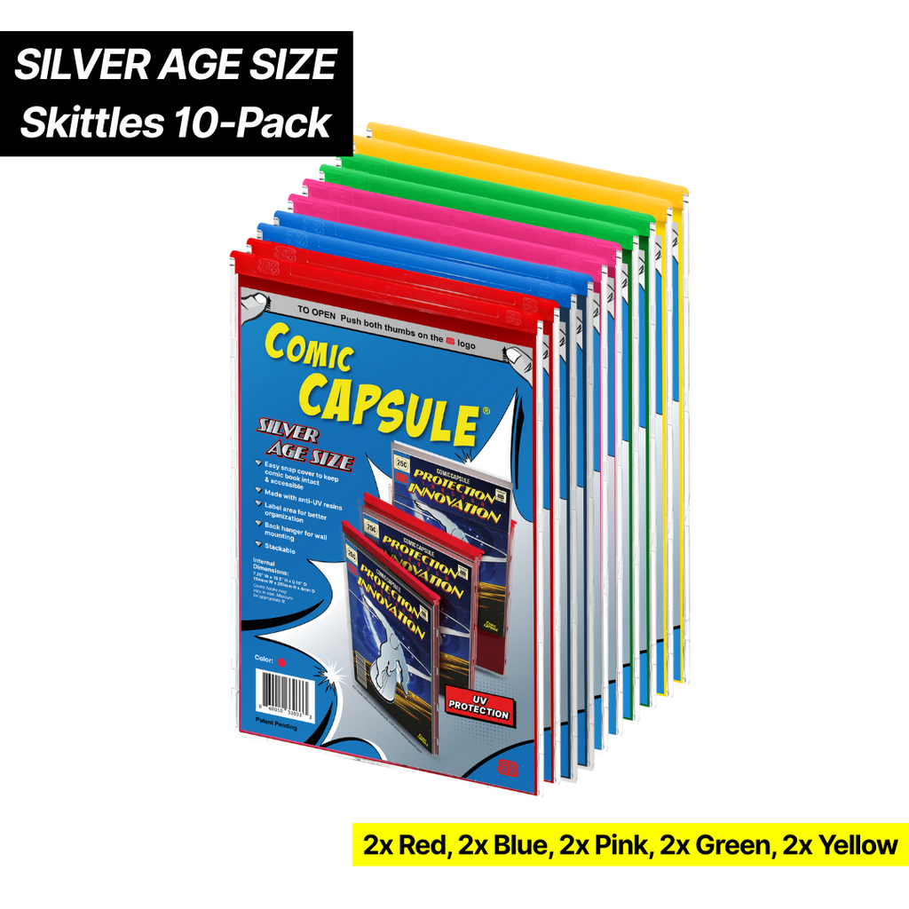 Skittles 10-Pack [Red,Blue,Pink,Green,Yellow]