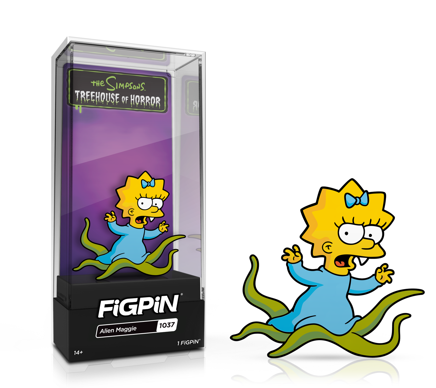 FiGPiN: The Simpsons - Alien Maggie (1037)