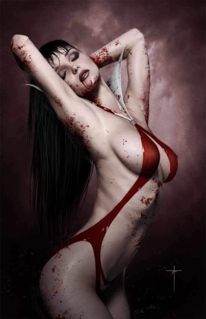 VAMPIRELLA #669 (JAY FERGUSON EXCLUSIVE VIRGIN VARIANT A & B SET) ~ Dynamite