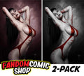 VAMPIRELLA #669 (JAY FERGUSON EXCLUSIVE VIRGIN VARIANT A & B SET) ~ Dynamite