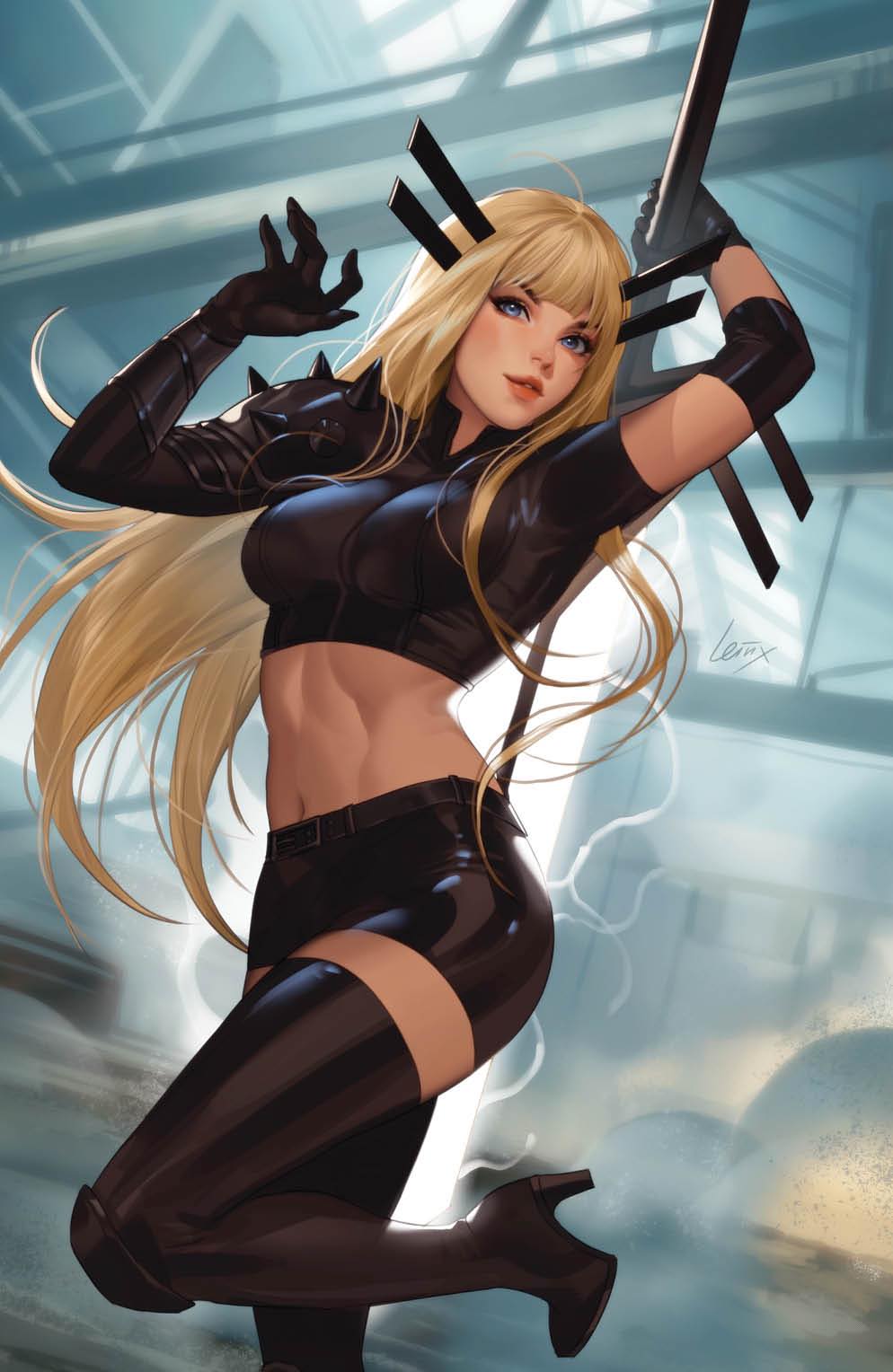 X-MEN: BLOOD HUNT - MAGIK #1 (LEIRIX LI EXCLUSIVE TRADE/VIRGIN VARIANT SET)